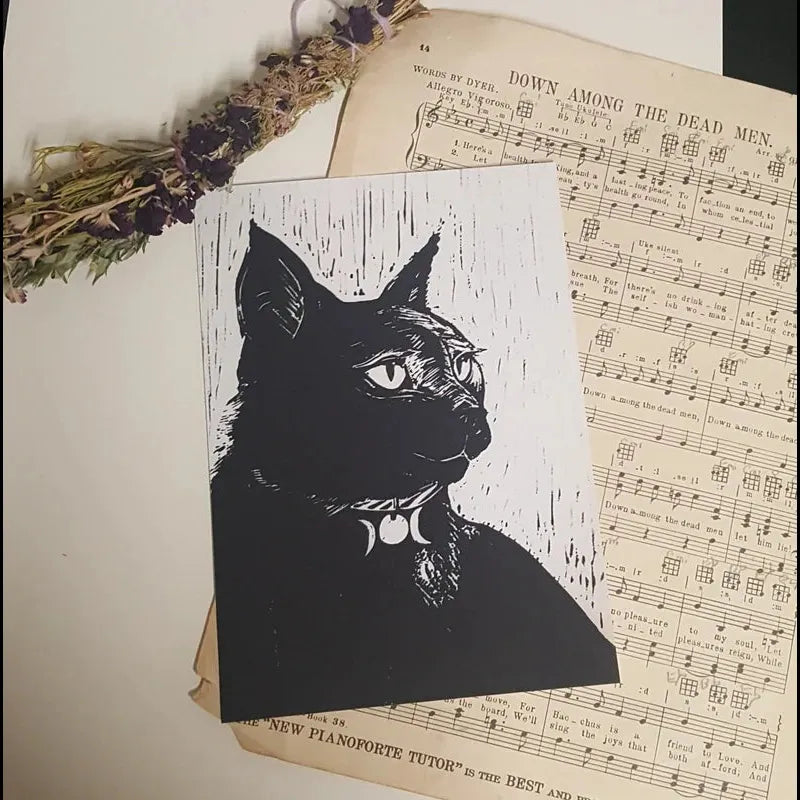Salem A5 Linoprint
