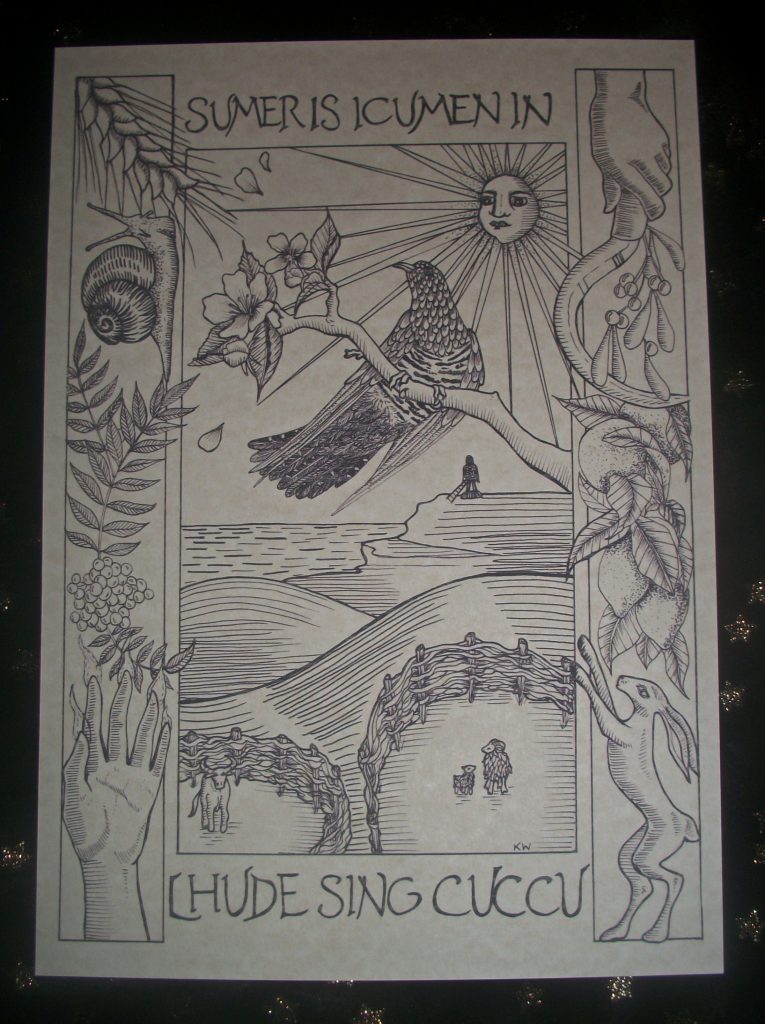 ‘Sumer Is Icumen In’ Giclee Art Print