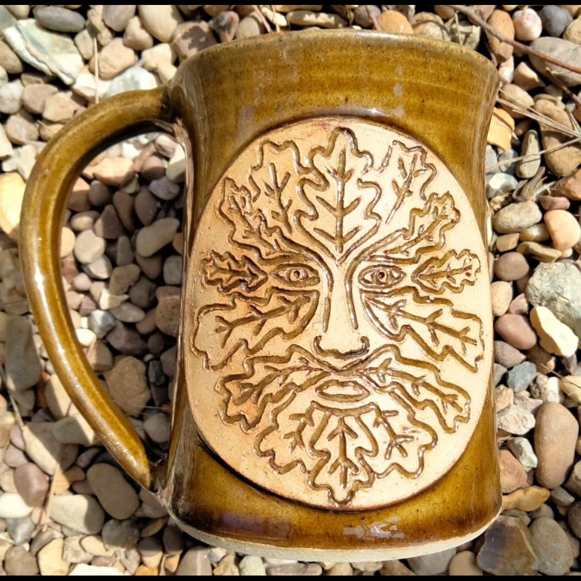 Green man Tankard