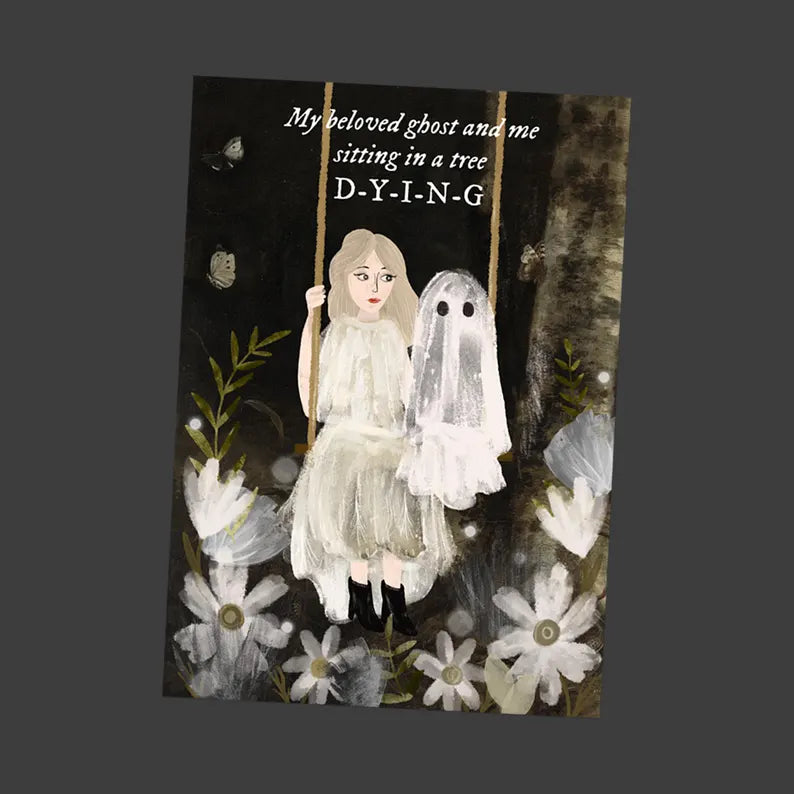 Taylor Swift Ghost A5 Print