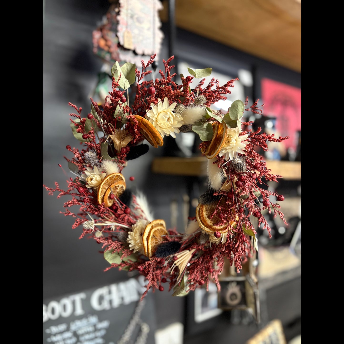 Krampus Wreath