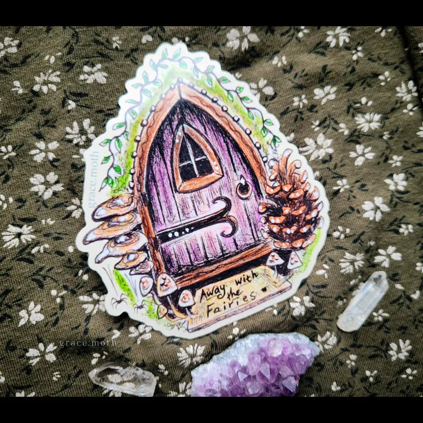 Fairy Door - Vinyl Sticker
