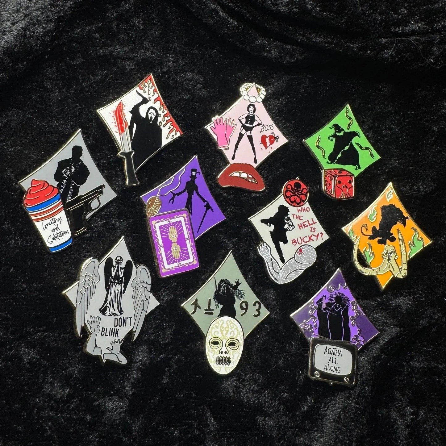 Oogie Boogie Enamel Pin