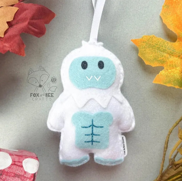 Yeti - Felt Decoration