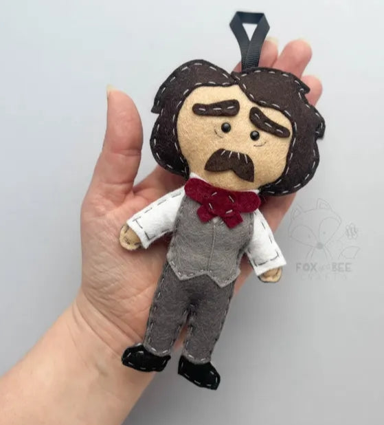 Edgar Allan Poe - Felt Decoration