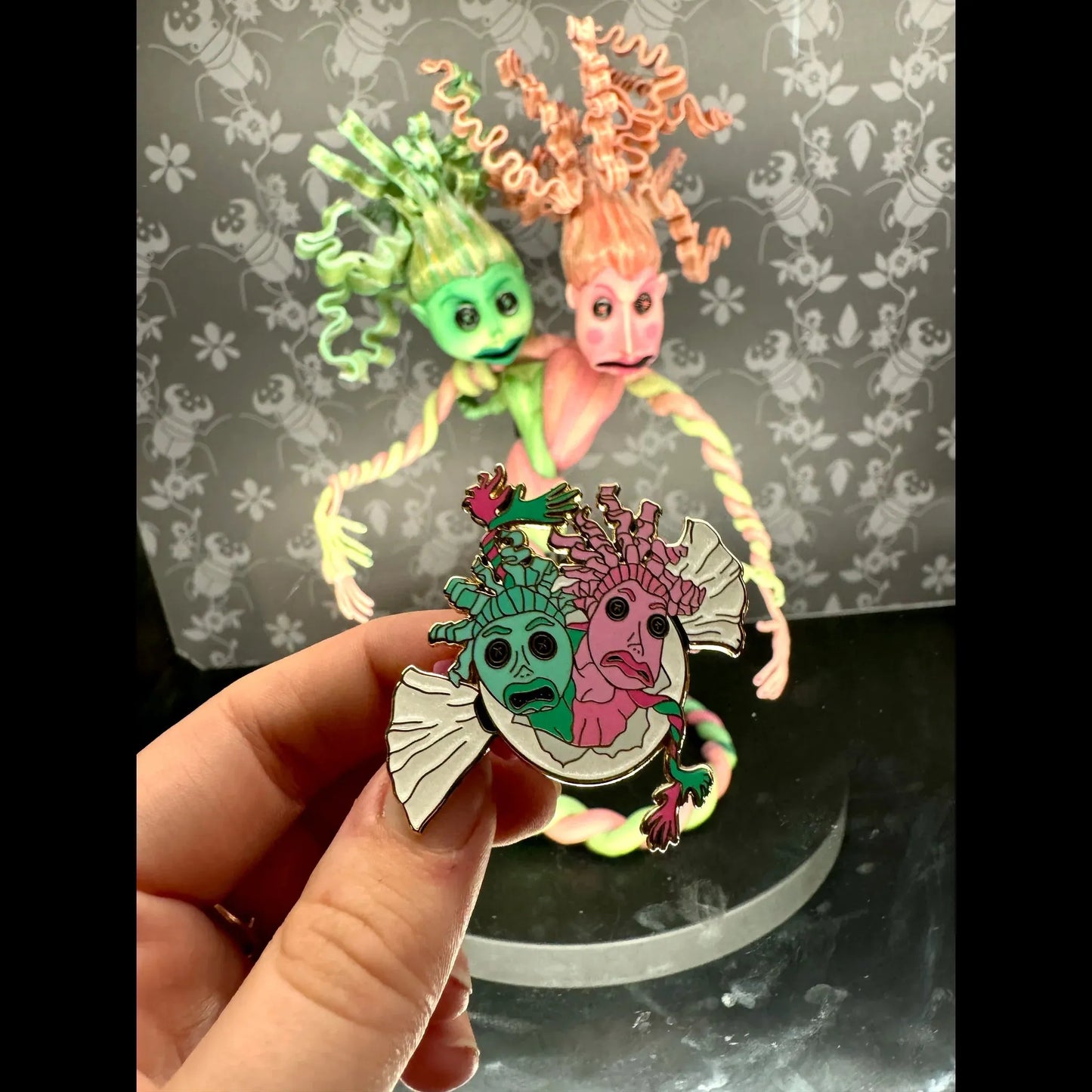 Sweet Ladies Enamel Pin