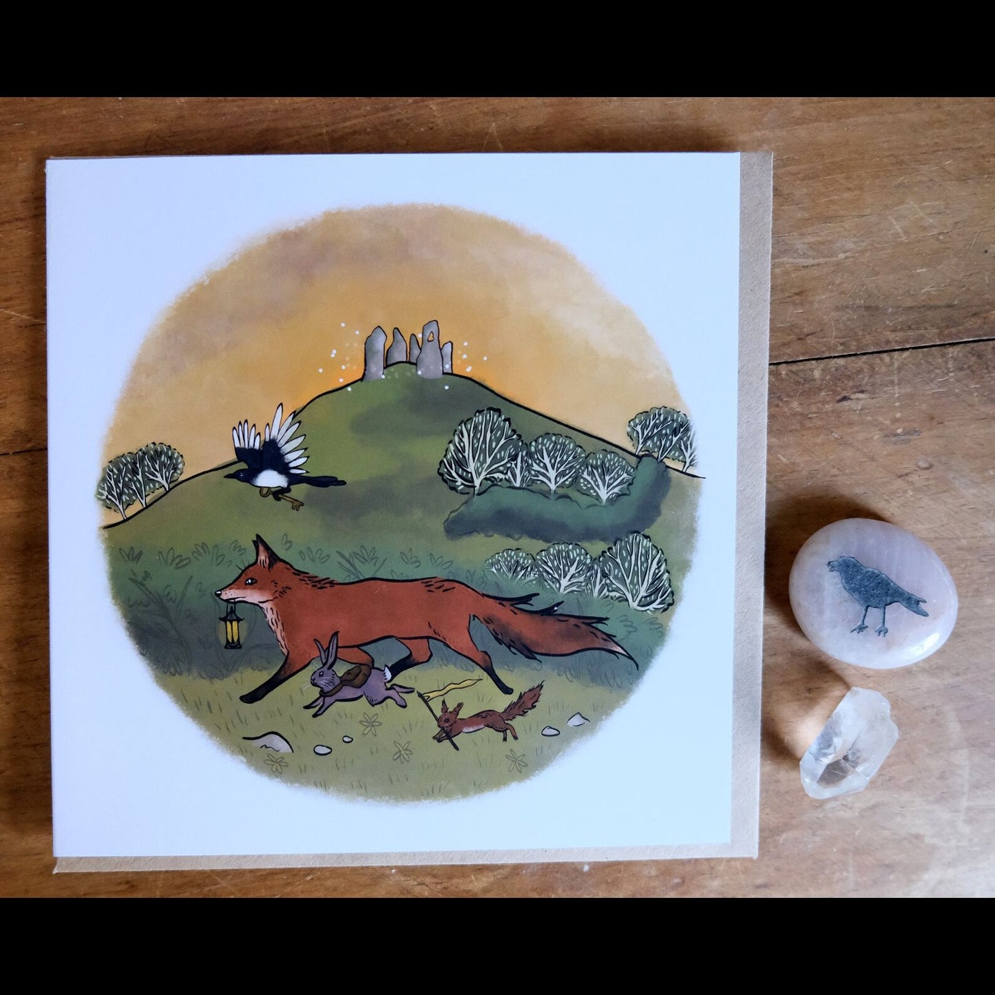 The Traveller's Quest Greetings Card