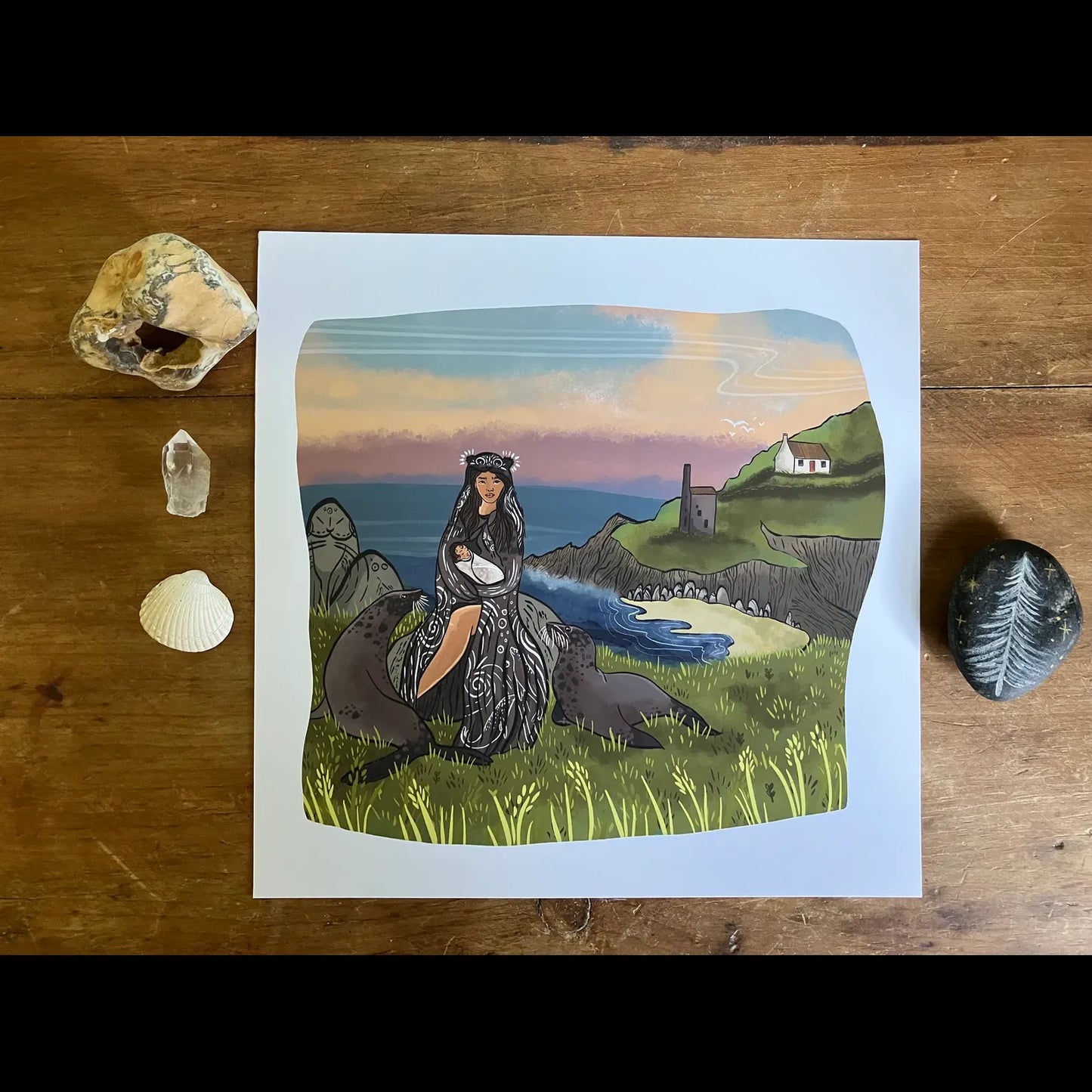 Selkie Art Print