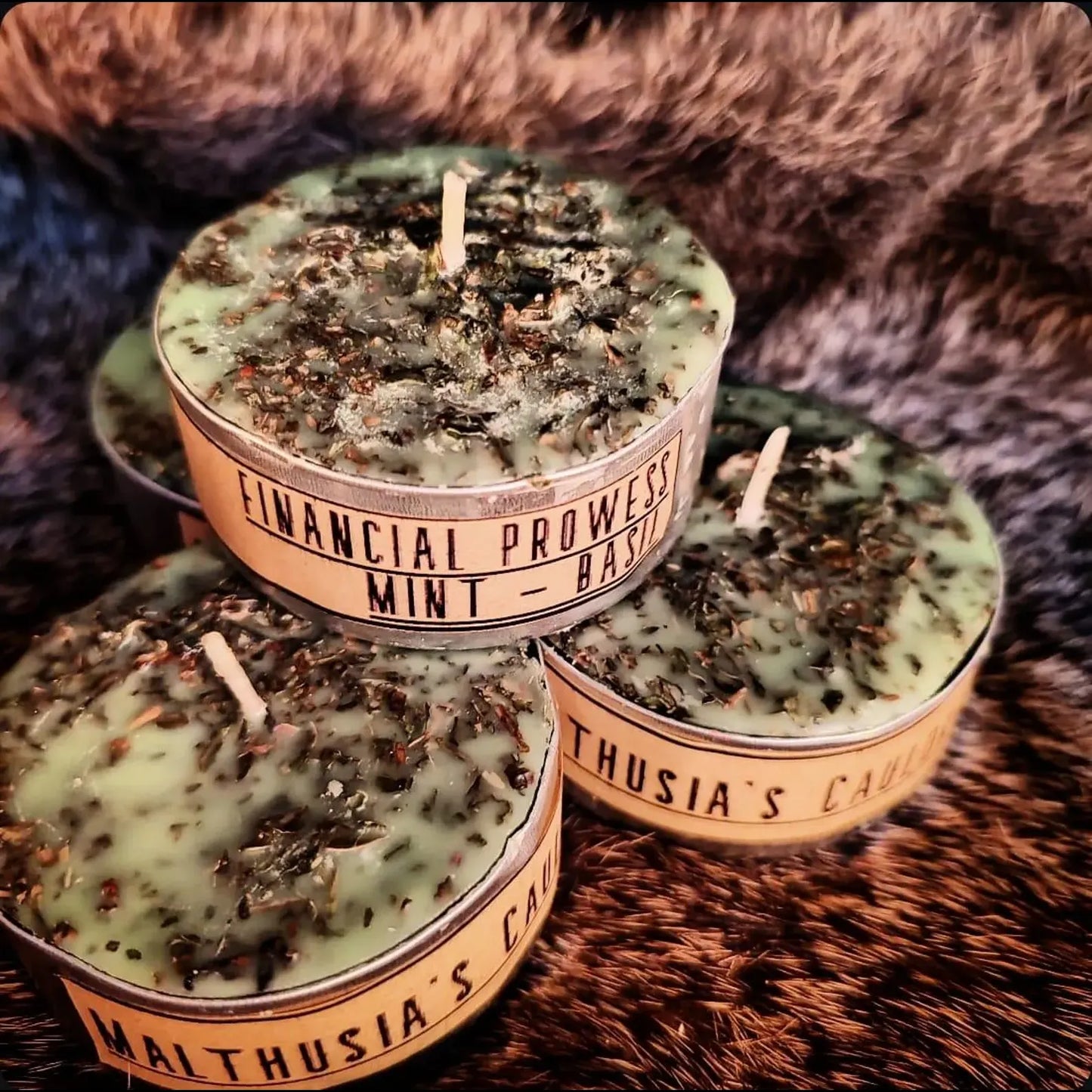 Financial Prowess Spell Candle