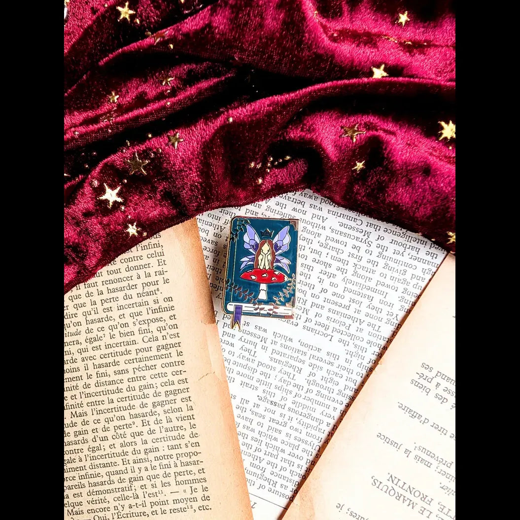 Fairy Book Enamel Pin Badge