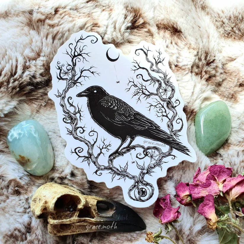 Crow - Vinyl Sticker