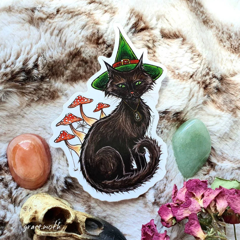 Witches Cat - Vinyl Sticker