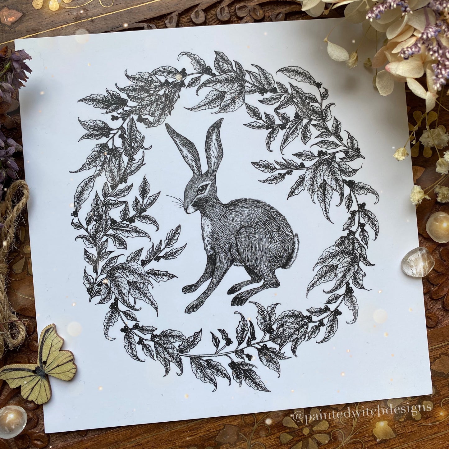 Hare Art Print
