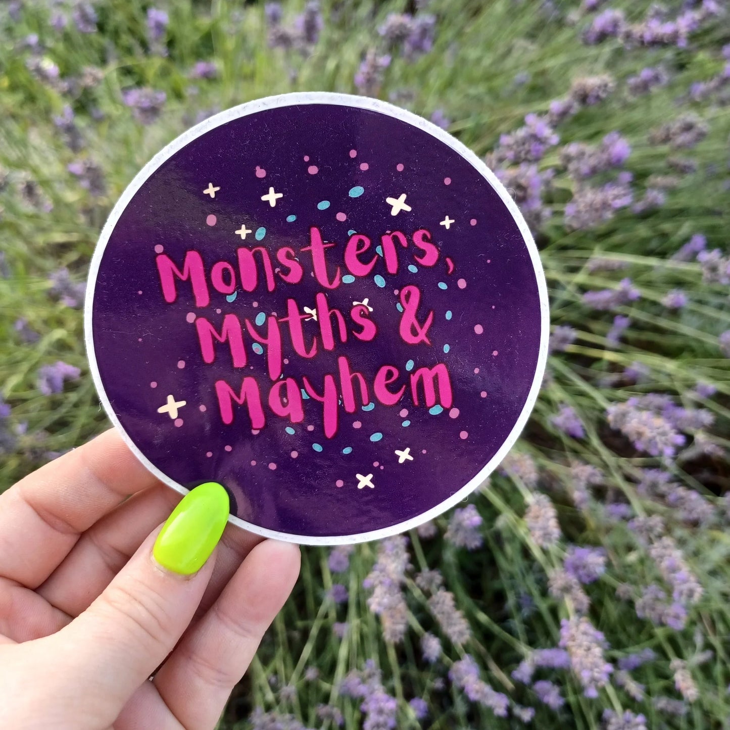 Monsters, Myths And Mayhem Sticker