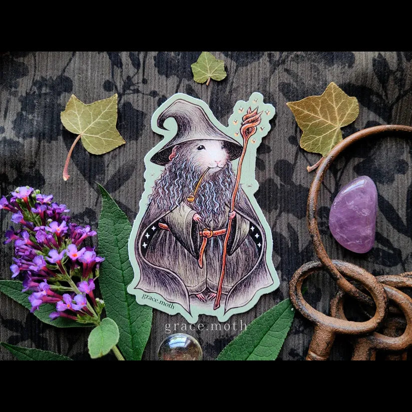 Gandalf Guinea Pig - Vinyl Sticker