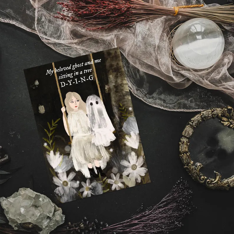 Taylor Swift Ghost A5 Print