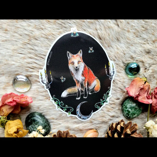 Fox Frame - Vinyl Sticker