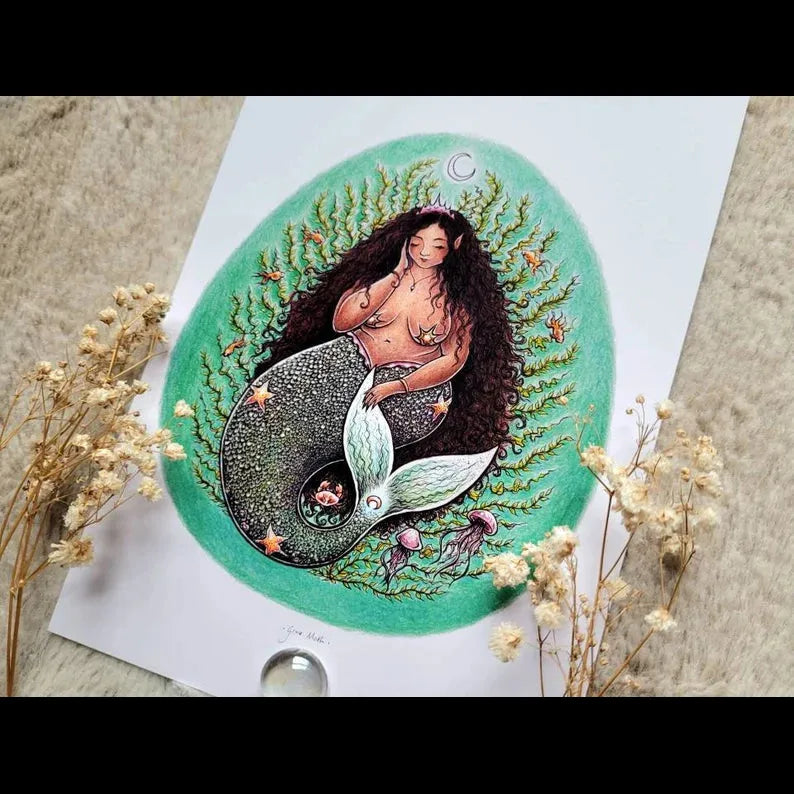 Mermaid Queen Print