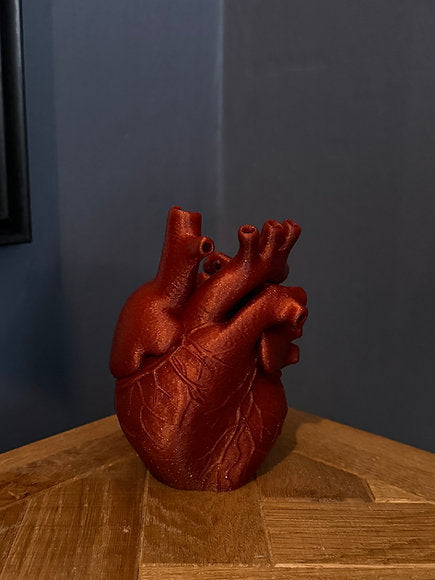 Anatomical Heart LED Taper Candle Holder