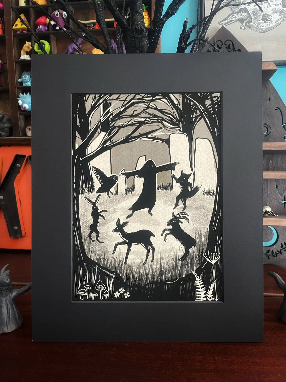 Standing Stones Folklore / Folk Horror Giclee Print