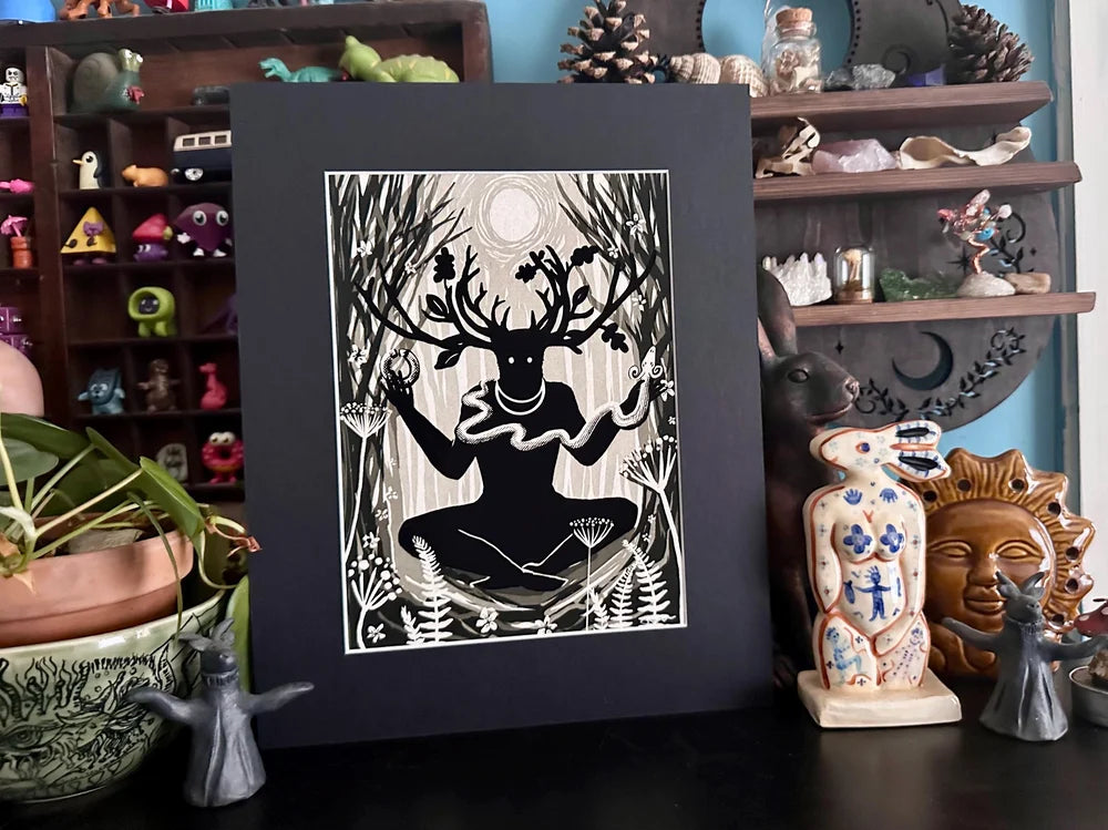 Cernuous Folklore Giclée Print