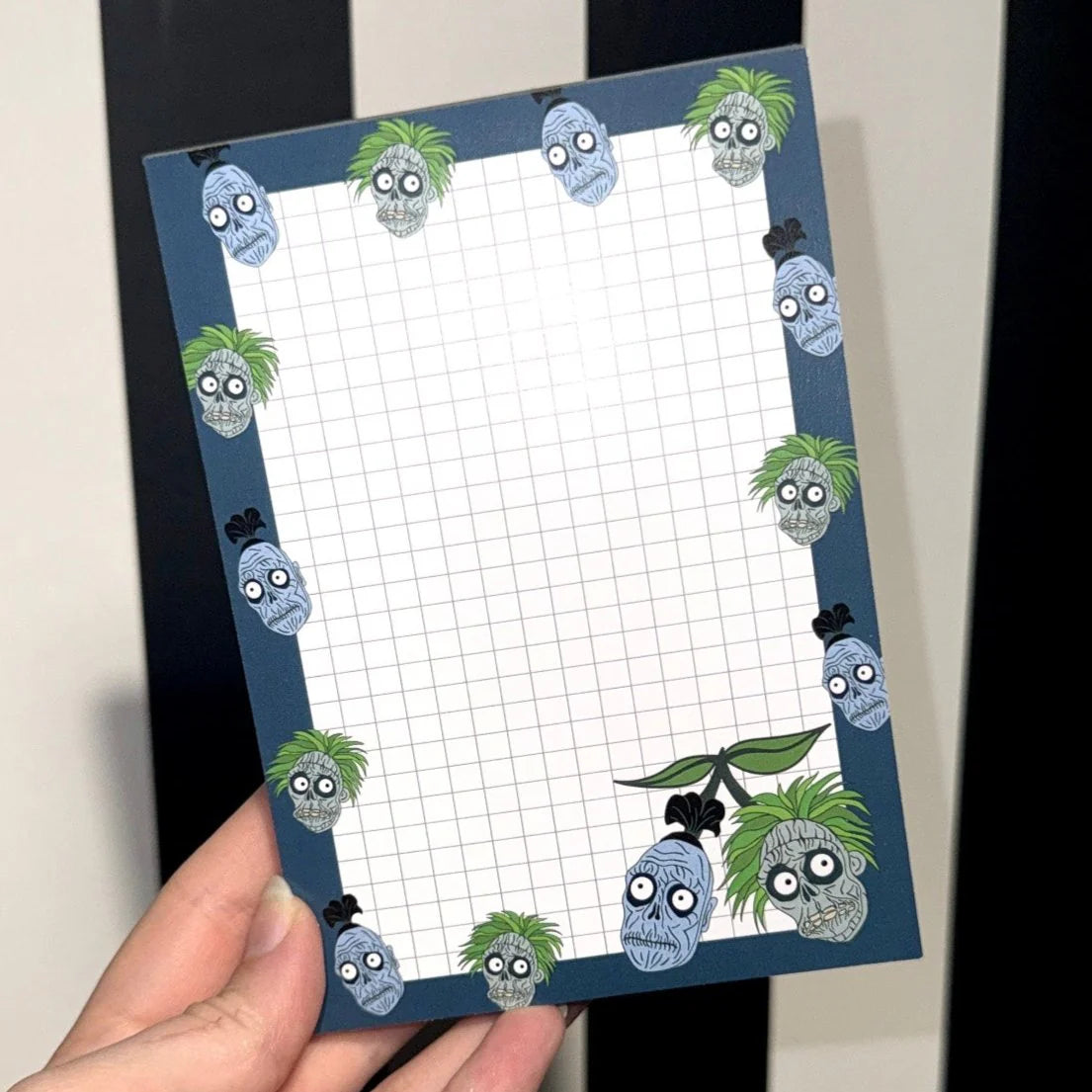 Shrunken Heads Notepad