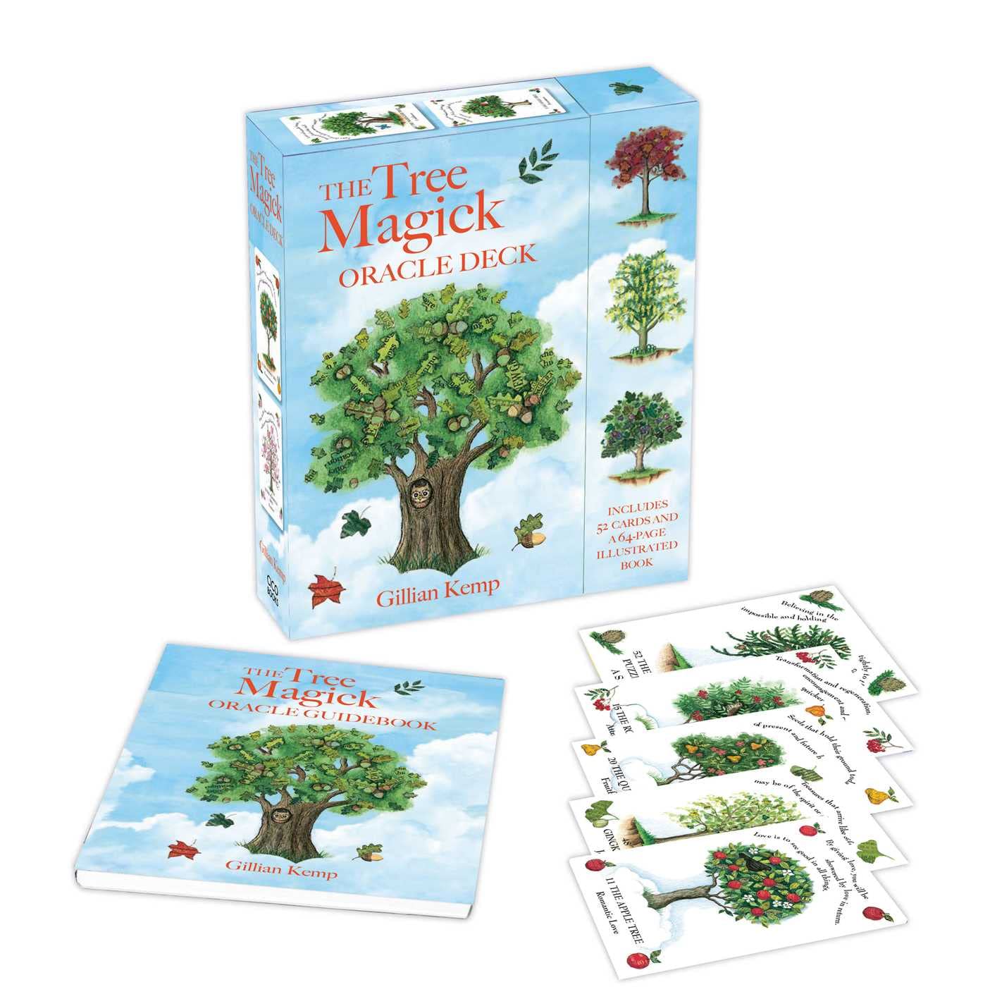 The Tree Magick Oracle Deck: Includes 52 cards & 64 Page Illustrated Book