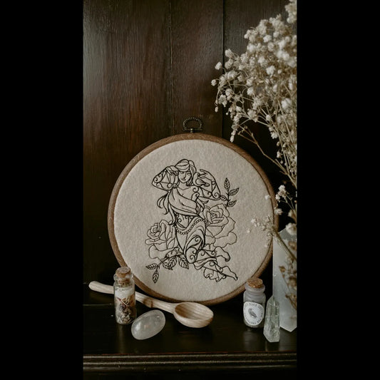 Aphrodite Embroidery Hoop