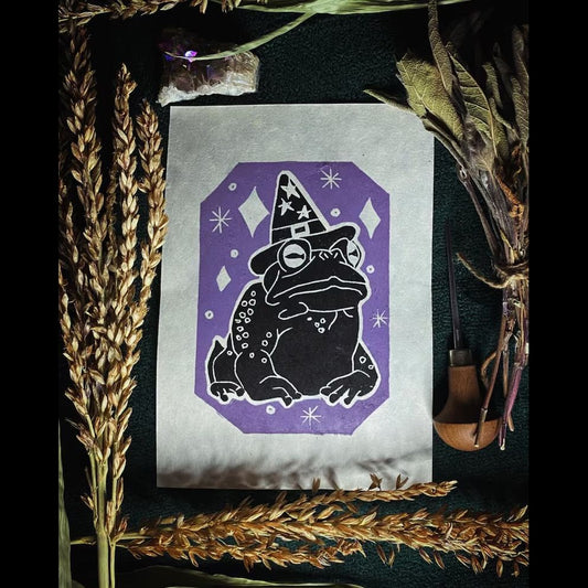 Toad Mage Print