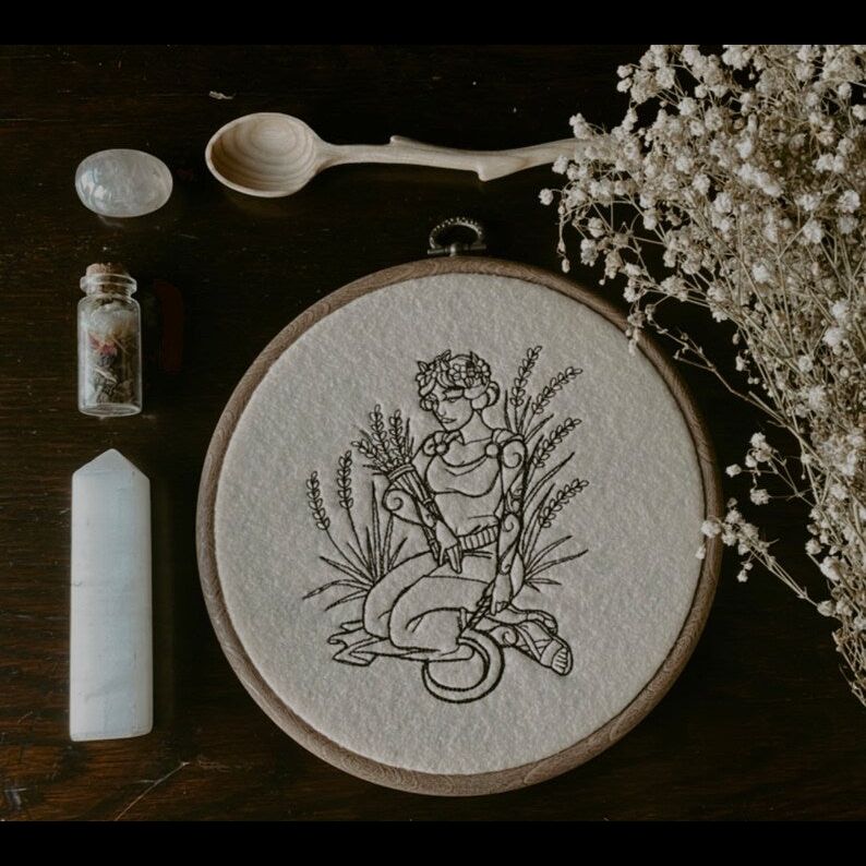 Demeter Embroidery Hoop