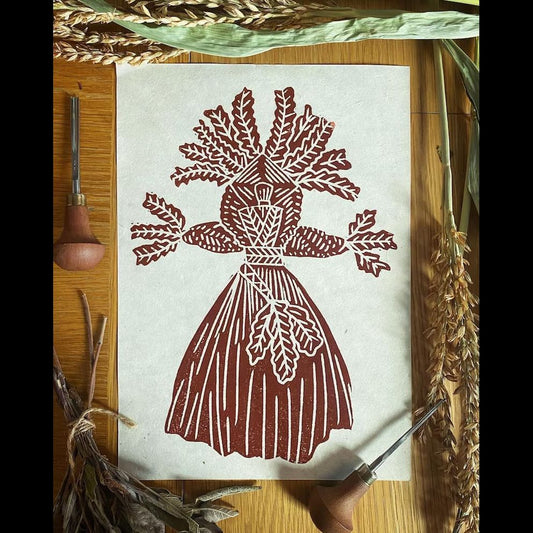 Corn Dolly Print