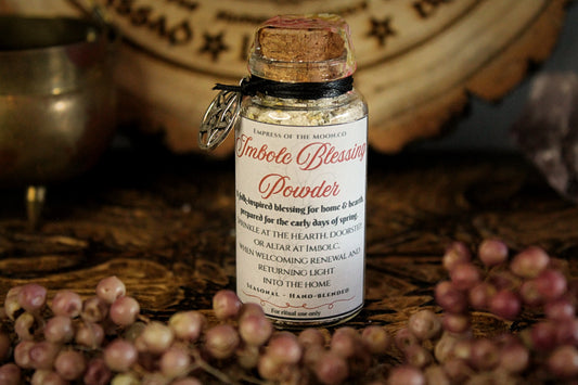 Imbolc Blessing Powder - Brigid Ritual Powder, Spring Renewal, Hearth & Home