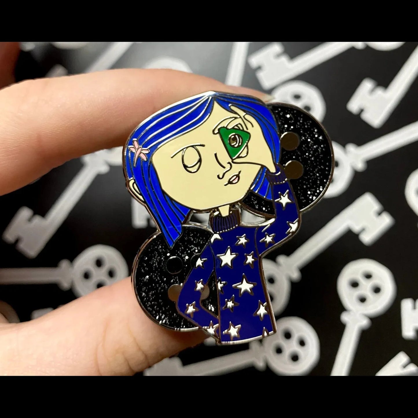 Coraline Hard Enamel Pin