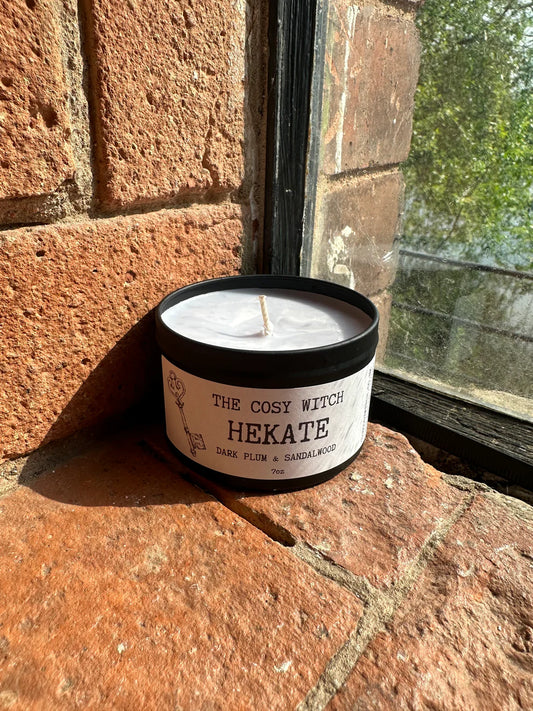 Hekate - Goddess Candle - Dark Plum & Sandalwood