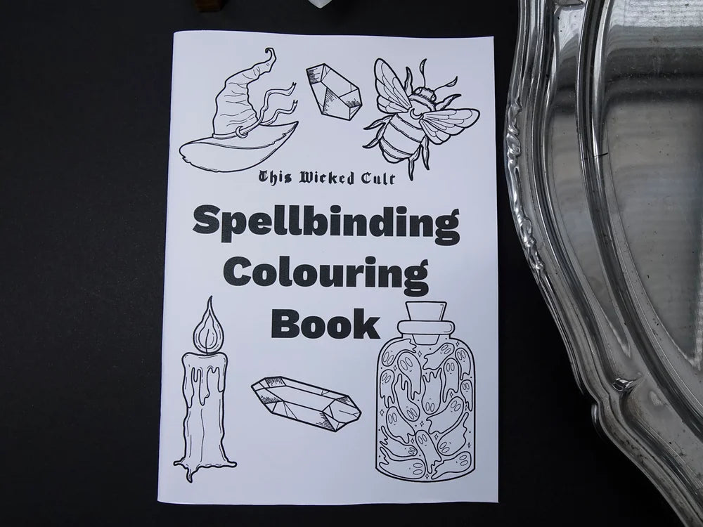Spellbinding Colouring Book