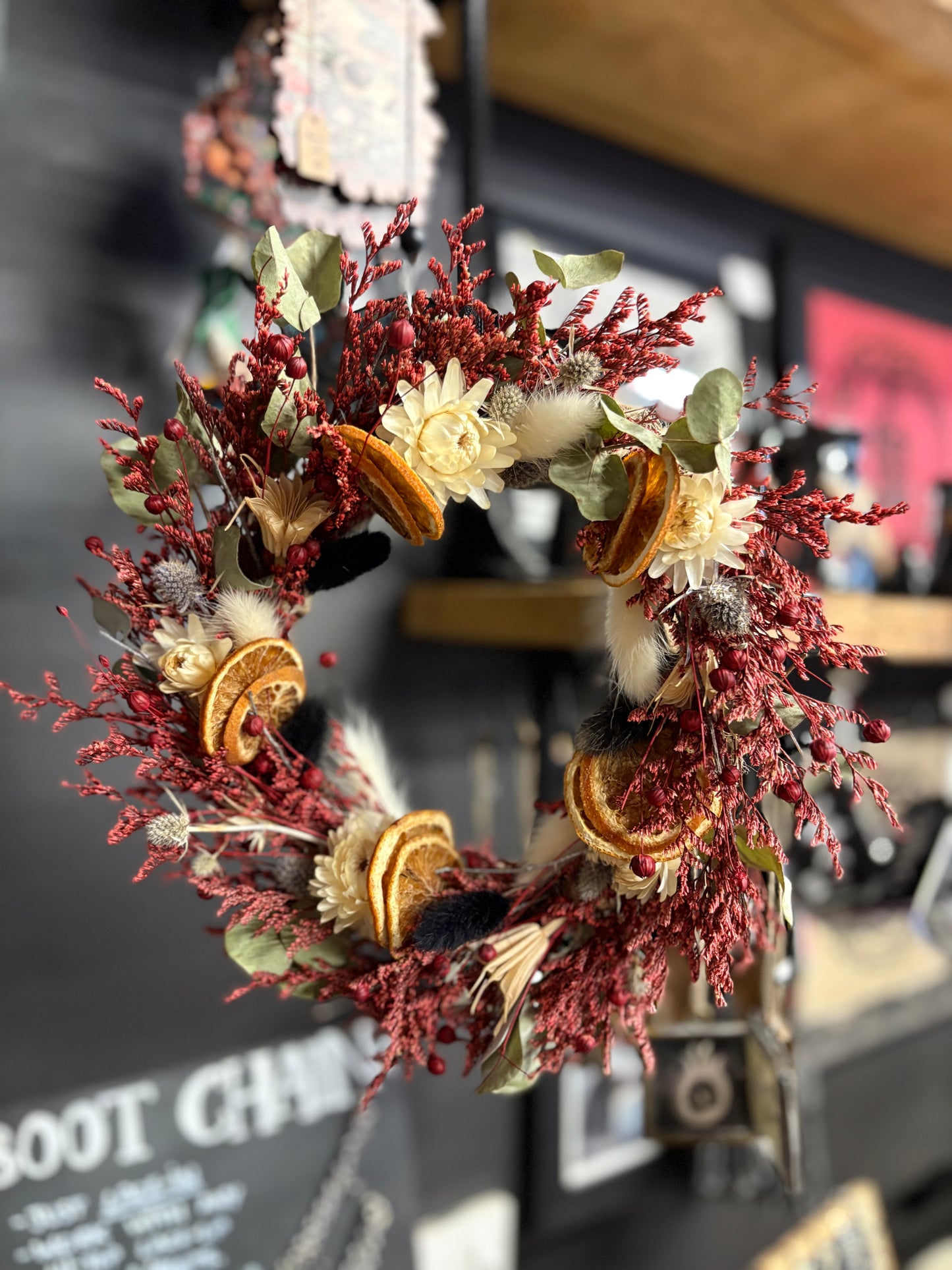Krampus Wreath