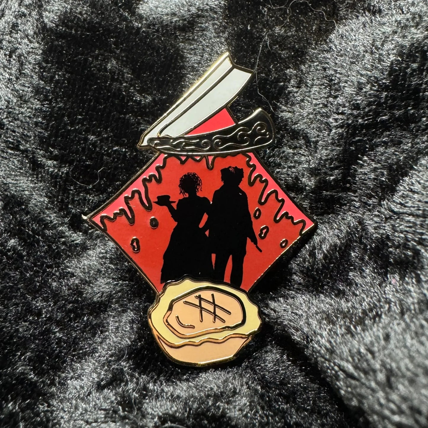 Fleet Street Villains Hard Enamel Pin