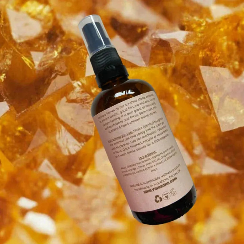 Citrine Aura Cleansing Room Mist