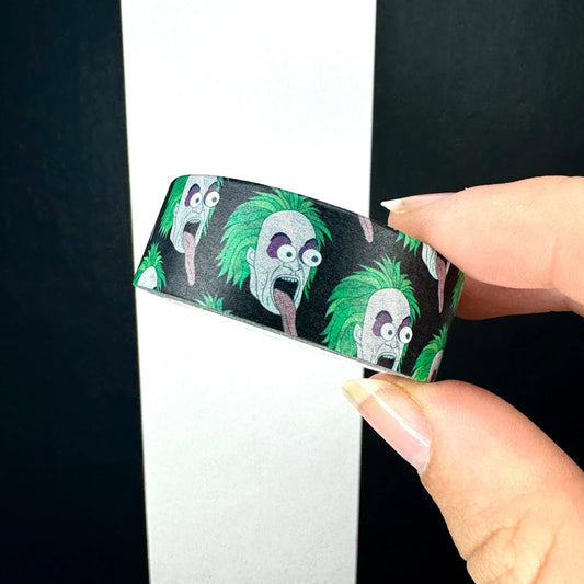 Tongue Out Beetlejuice Washi Tape