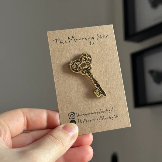 Lovers Key Enamel Pin
