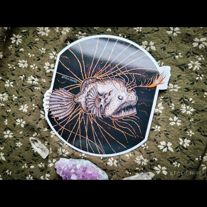 Angler Fish - Vinyl Sticker