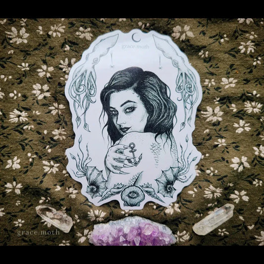 Squid Queen - Vinyl Sticker