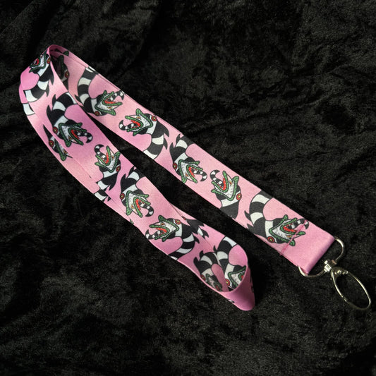 Sandworm Pink Lanyard