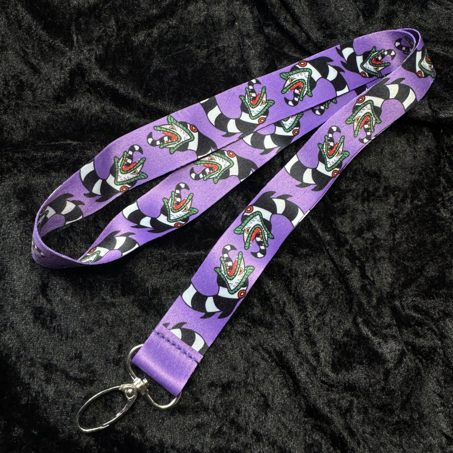 Sandworm Purple Lanyard