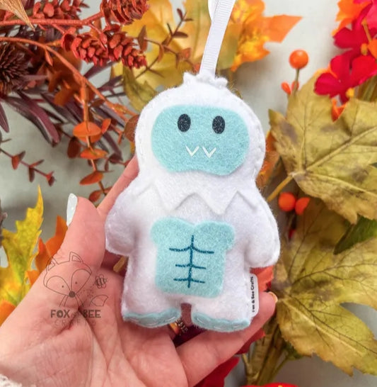 Yeti - Felt Decoration