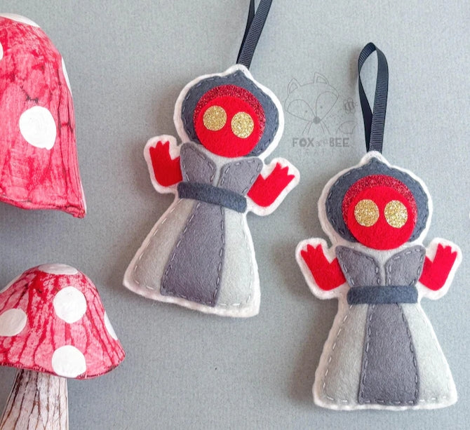 Flatwoods Monster - Felt Decoration