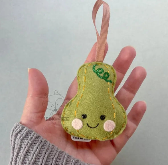 Mini Green Gourd - Felt Decoration