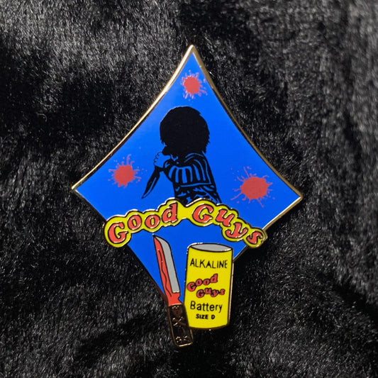 Friend Til The End Villain Hard Enamel Pin