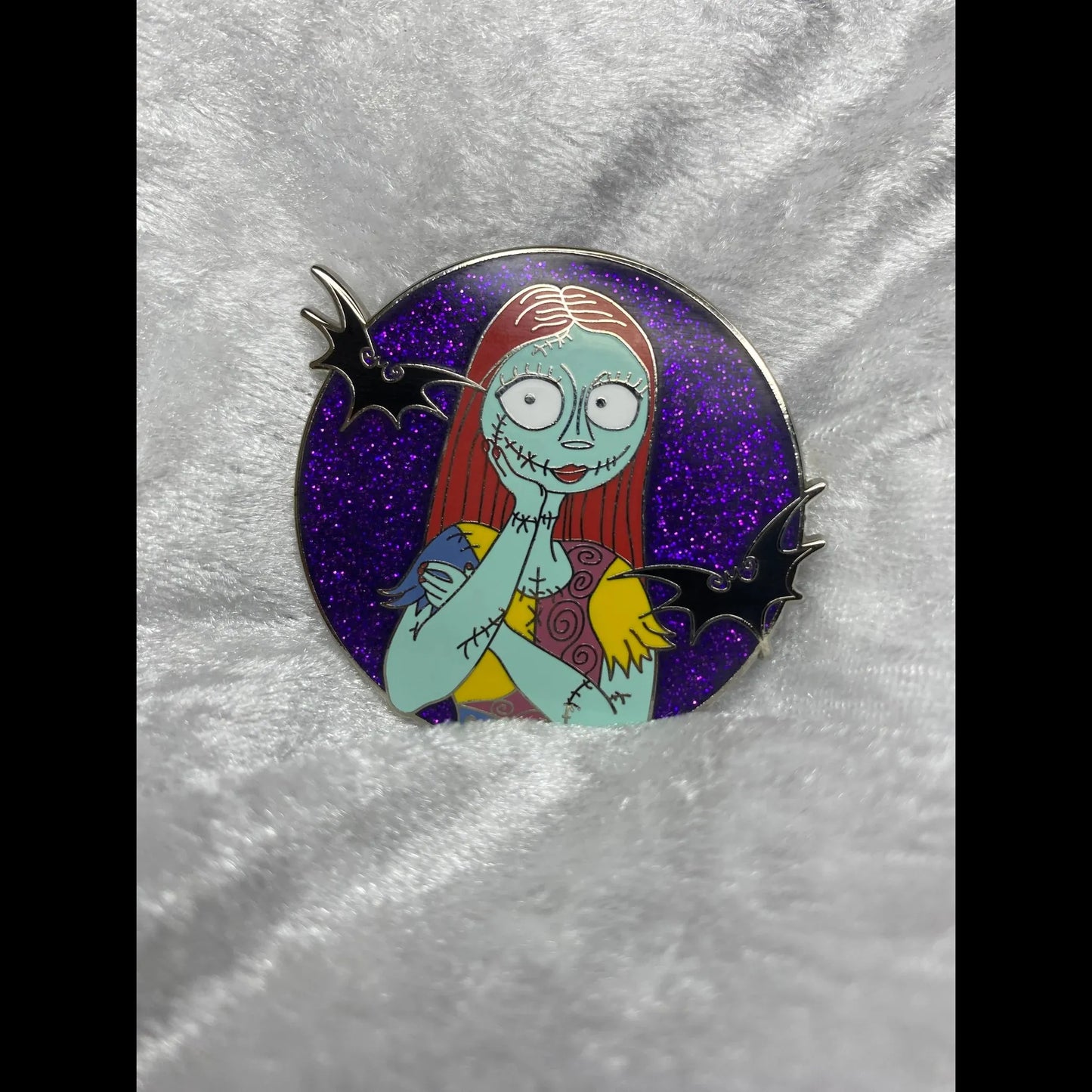 Ragdoll Hard Enamel Glitter Pin