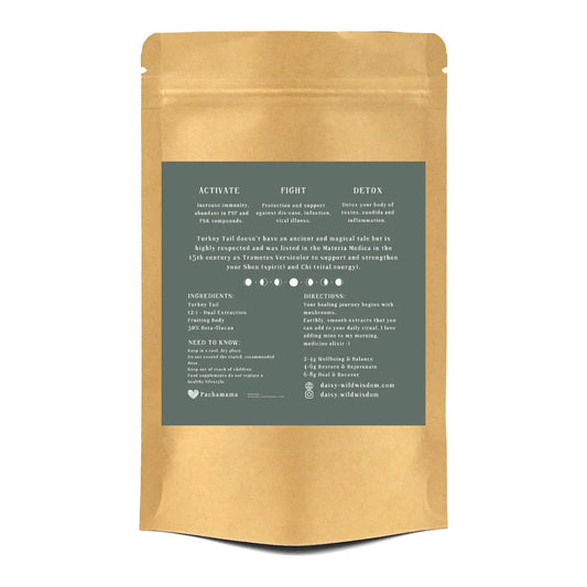 TURKEY TAIL - Trametes Versicolor